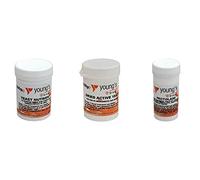 Young's Birrificazione Set da 3-100g Lievito Nutrienti & Multiuso Lievito Secco Attivo & Nutrienti Pectolase