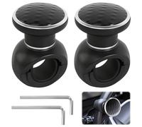 YOUNGSAY 2 Pezzi Pomello Volante, Rotazione di 360° Pomello Volante Universale con Chiave Inglese per Trattore, Auto, Camion e Barca