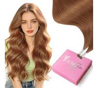 YoungSee Remy Nanoring - Extension per capelli veri e propri nanoring, 25 g, in rame, per donna, 50 cm, 330