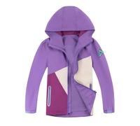YoungSoul Giacca a Vento Impermeabile Color Block Bambino con Cappuccio