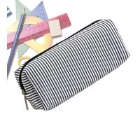 Youngwier Astuccio per matite | astuccio grande capacità | Organizer con chiusura lampo per ufficio, scrivania, insegnamento, scuola materna, lezioni d'arte per bambini, Nero , vedi