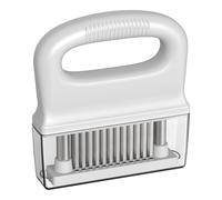Youngwier Batticarne,Utensili Da Cucina In Acciaio Inox Steak Batticarne - Utensile Da Cucina Manuale Con Più Aghi Per Tenerire Carne Pollame Pesce