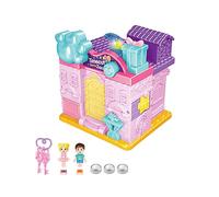 Youngwier Casa delle bambole del castello | Casa delle bambole con e giochi di finzione per costruire giocattoli - Mobili da sogno per casa , giocattoli per ragazze rosa, decorazioni