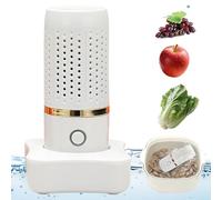 Youngwier Dispositivo Pulitore | 4800mAh E Detergente,Senza Fili Durevole Cibo Cleaner Con Potente Pulizia Per Riso Cucina Frutti di Mare Cereali