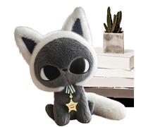 Youngwier Gatto di peluche, giocattolo per bambini, 25 cm, morbido peluche da amare, compagno confortante, per la casa, la cameretta dei bambini, il viaggio