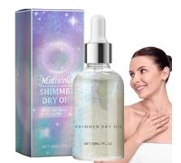Youngwier Olio luccicante per il corpo lucido, olio luccicante secco - Body Glitter lucido | Luminizzatore liquido per il corpo con ingredienti naturali per occhi, gambe, spalle, viso