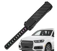 Youngwier per Parcheggio con Numero di Telefono,Accessorio Auto Retraibile | Cartello Con Numero Di Telefono Per Parcheggio | Adatto A Appartamenti Centri Commerciali Cantieri Hotel Veicoli SUV Camion