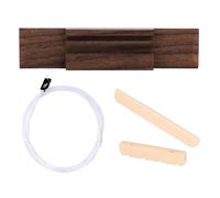 Youngwier Ponticello per Ukulele,Parti Di Strumenti A Corda Pizzicati,Kit di Ricambio per Ponticello e Capotasto - Per Musicisti Modificatori Artisti Studenti Band Esecutori Studio Casa Performance
