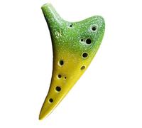 Youngwier Strumento per a 12 fori, in ceramica a 12 fori, Alto C a 12 fori, strumento per Alt-C per bambini e adulti, principianti, strumento musicale facile da imparare