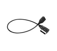 YOUNIEYO AMI MMI AUX Cavo Adattatore MP3 Cavo Adattatore USB Interfaccia Musica Cavo di Ricarica USB per Audi e Volkswagen Veicoli Trasmette Audio da lettori MP3 Telefoni Tablet Nero 30 cm