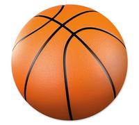 younikat tappetino per mouse con motivo basket I Ø 22 cm rotondo I tappetino per mouse formato standard I antiscivolo I dv1465