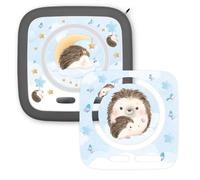 younikat Toniebox 2 pellicole protettive - 2 pellicole autoadesive su misura - protezione antigraffio rimovibile senza lasciare residui I riccio I you0164