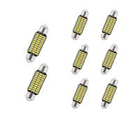 YOUNLEN C5W LED Lampadine siluro LED Canbus no error Super Bright 12V 24V 30SMD-3014 CANBUS Error Free,usato per Interior Dome Light Map luci targa led di Cortesia Luce cupola della carta(39mm Bianco)
