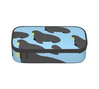 YounPrenG Astuccio portapenne, astuccio portapenne stampato di grande capacità, portapenne per ufficio e scuola,Modello animale tricheco