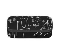 YounPrenG Astuccio portapenne, astuccio portapenne stampato di grande capacità, portapenne per ufficio e scuola,Algebra Geometria Matematica astratta