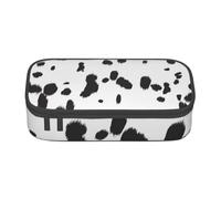 YounPrenG Astuccio portapenne, astuccio portapenne stampato di grande capacità, portapenne per ufficio e scuola,Stampa cane dalmata macchia nera