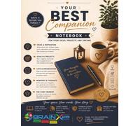 Your Best Companion - Write It Before You Forget It: A Beautiful Notebook for Your Ideas, Goals, Projects, Lists & Everyday Inspiration, BIG Format 8.5" X 11"