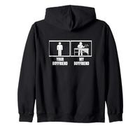 Your Boyfriend My Boyfriend Marimba Vibrafono Xilofono Felpa con Cappuccio