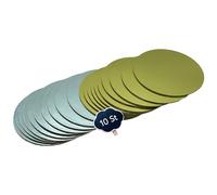 your castle Cake Board, set di basi per torte in oro e argento in cartone, spessore 3 mm, in varie quantità per servire, trasportare e impilare torte e crostate