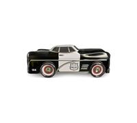 your castle Scatola di latta a forma di auto della polizia con ruote girevoli Volume: 1,3 l, Dimensioni: 30 x 12 x 13 cm