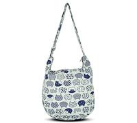 YOUR COZY Hobo - Borsa a tracolla da donna, realizzata a mano, con tracolla regolabile, Neko-gatto, Taglia unica