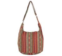 Your Cozy Hobo Sling Bags For Women Crossbody Bag Thai Top Borsa a tracolla fatta a mano con tracolla regolabile, Tribù-03, Taglia unica