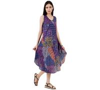 Your Cozy Vestito Estivo Donna Midi Elegante - Abito Senza Maniche Stile Canotta per Spiaggia, Vacanze, Uso Quotidiano o Occasioni Speciali