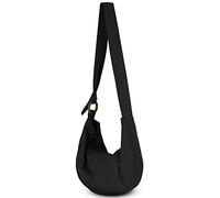 Your Cozy Women's Black Cotton Hobo Bag