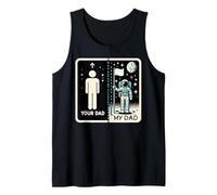 Your Dad My Dad Astronauta Humor Padre e Figlio Canotta