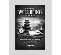 Your Daily Well-Being Journal - Black and White Minimal Edition:: Build Healthy Habits, Track Your Mood & Boost Mindfulness by Sophistiko