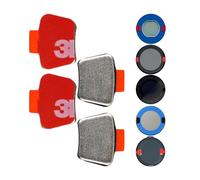 Your Day Mate Set di Cuscinetti Adesivi di Ricambio, 4 Pezzi, compatibili con OOONO Park P-Disc NO1, NO2, NO3, NO4 e CO-Driver NO2, piastrine Metalliche con Adesivi