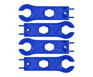 Your Day Mate Set di utensili, 4 pezzi, in blu, in plastica dura, per il serraggio, kit di chiavi per connettori solari, connettore per utensili di montaggio, connettore con chiave di bloccaggio