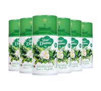 YOUR DREAMS | Deo Matic Ricariche, Ricarica Aerosol Universale per Erogatori Automatizzati, Fresia & Mughetto, 6x250ml
