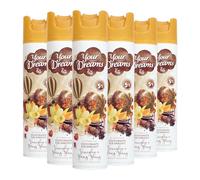 YOUR DREAMS | Profumatore per Ambienti Spray a Base Acquosa, Vaniglia e Jlang Jlang, 6 x 300 ml