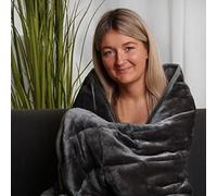 your GEAR Cameri Coperta terapeutica 6 kg - Coperta peso 135 x 200 cm per adulti - Coperta anti-stress per un sonno migliore - Coperta pesante in cotone e micro velluto