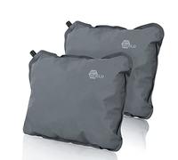your GEAR Set di cuscini da viaggio - 2 cuscini Relax 40 x 30 cm, imbottitura morbida, altezza variabile 8 - 12 cm, gonfiabili