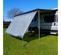 your GEAR Sun & Rain Blocker - Pannello anteriore e pareti laterali per tenda da sole - diverse misure - protezione UPF 50+, colonna d'acqua 5000 mm, 3 montanti con Ø 4,3 6,2 e 7 mm, larghezza parete