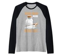 Your Hash Needs More Salt Cybersecurity Pun Software - Maglia con Maniche Raglan