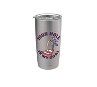 Your hole Is My Goal Cornhole Bags Corn hole Board Cornhole Bicchiere termico in acciaio inox doppia parete