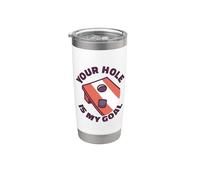 Your hole Is My Goal Cornhole Bags Corn hole Board Cornhole Bicchiere termico in acciaio inox doppia parete