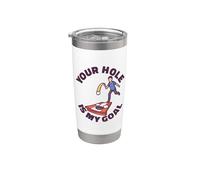 Your hole Is My Goal Cornhole Bags Corn hole Board Cornhole Bicchiere termico in acciaio inox doppia parete