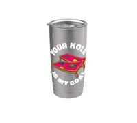 Your hole Is My Goal Cornhole Bags Corn hole Board Cornhole Bicchiere termico in acciaio inox doppia parete