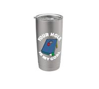 Your hole Is My Goal Cornhole Bags Corn hole Board Cornhole Bicchiere termico in acciaio inox doppia parete