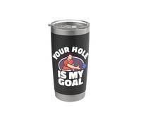 Your hole Is My Goal Cornhole Bags Corn hole Board Cornhole Bicchiere termico in acciaio inox doppia parete