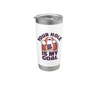 Your hole Is My Goal Cornhole Bags Corn hole Board Cornhole Bicchiere termico in acciaio inox doppia parete