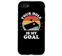 Your Hole Is My Goal Divertente Cornhole Giocatore Corn Star Custodia per iPhone SE (2020) / 7/8