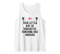 Your Little Ray of Sarcastic Sunshine Has Arrived Summer Canotta