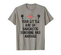 Your Little Ray of Sarcastic Sunshine Has Arrived Summer Maglietta