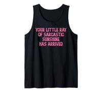 Your Little Ray Sarcastic Sunshine Has Arrived Funny Summer Canotta