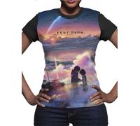Your Name.: Dynit - Tramonto (T-Shirt Donna Tg. L) -
